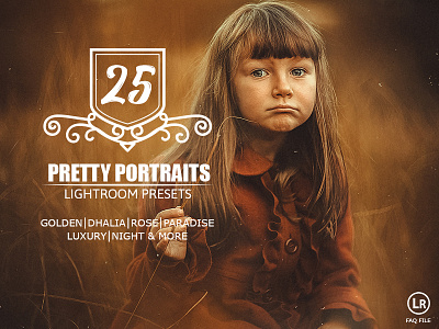 25 Pretty Portraits Lightroom Presets