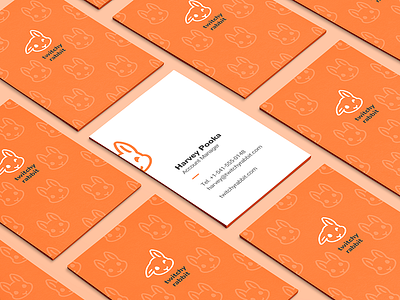 Twitchy Rabbit Business Card