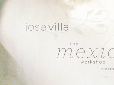 Mexico Workshop Updates branding logo photography pricing weddings workshops