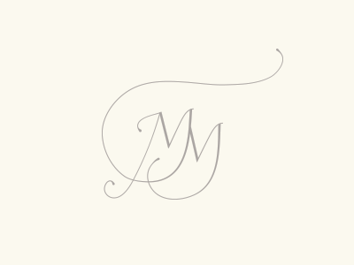 Michelle March branding calligraphy handlettering icon logo