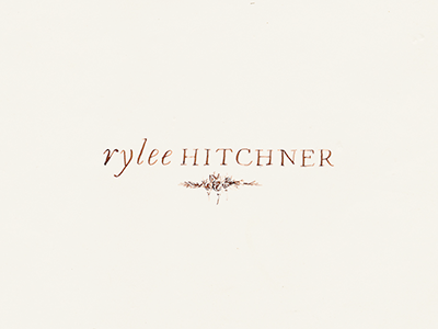 Rylee Hitchner Logo Concept B by meagan tidwell on Dribbble