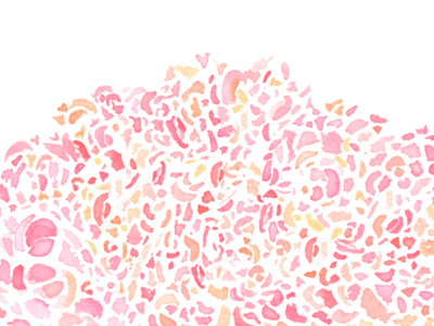Bloomin pattern watercolor