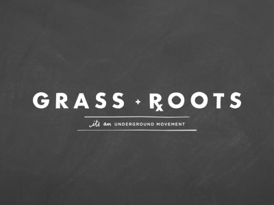 Grass+Roots fruits hand lettering health holistic natural organic veggies