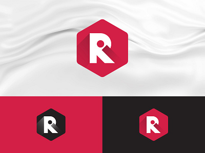 Letter RI Minimal Logo Design