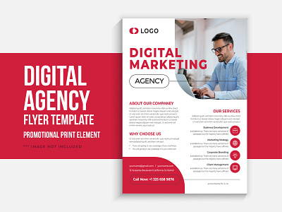 Digital Marketing Flyer Design Template