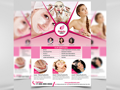 Spa Beauty Flyer Design