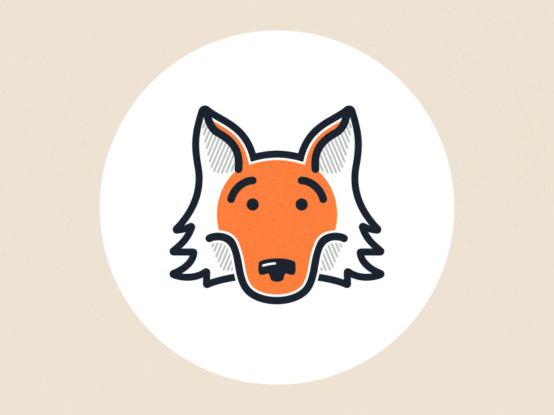 Lil' Fox Logo branding design illustration logo design