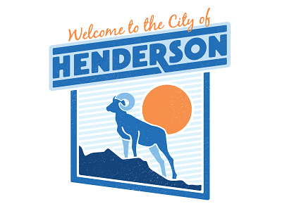 City of Henderson Graphic branding design henderson illustration nevada