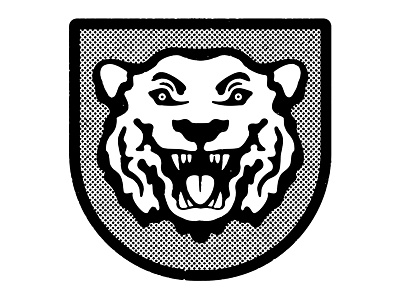 Tiger Badge badge illustrator patch reno tiger