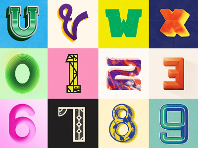 36 Days of Type 36 days of type design illustration photoshop reno text effect typography