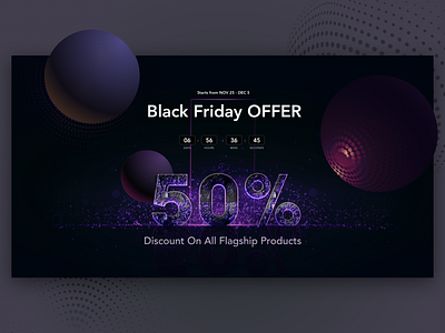 Discount Offer Page for Black Friday blackfriday discount landing page design offer pricing plan website design