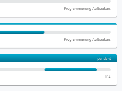 Time tracking software - Active State: Status bar blue bright chart cyan time timeline tracking