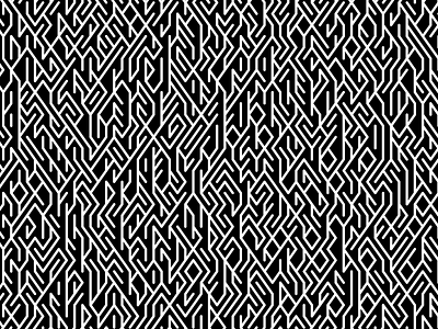 Husky Rescue black and white generative pattern processing