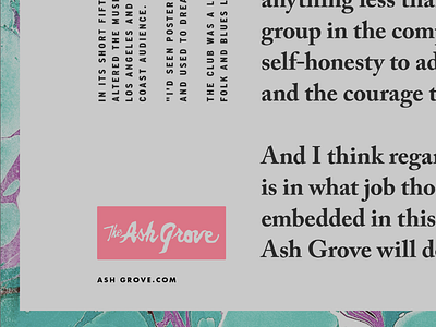 Ash Grove Exp. 1