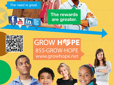 Foster Care poster foster care grow hope poster recruitment