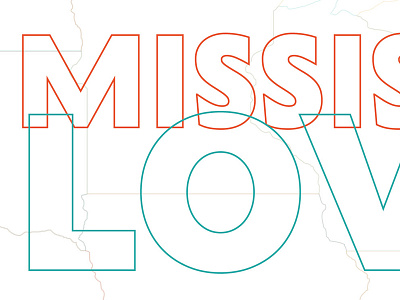 Mississippi poster design mississippi poster type typography
