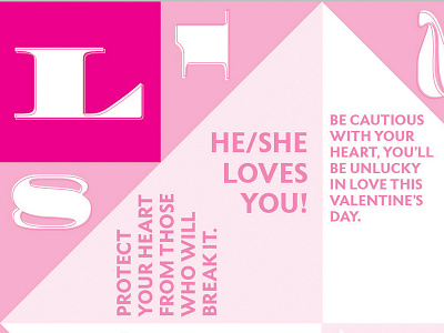 Valentine's fortune teller cootie catcher design fortune teller pink type valentines day