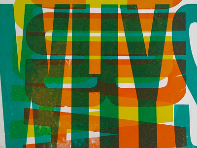 Go deeper and answer the whys letterpress poster