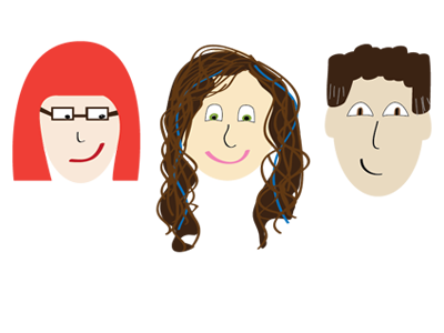 Marketing peeps 2012 headshots illustration people