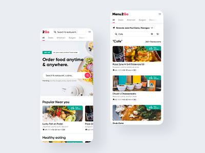 Food delivery portal (responsive version) brand identity delivery design food interface mobile oder ui user experience design user interface design web