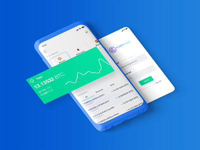 My Crypto Signals app application bitcoin blockchain brand identity crypto cryptocurrency dashboard exchange illustration landing page marketing signals trading trend ui user experience design user interface design ux web site