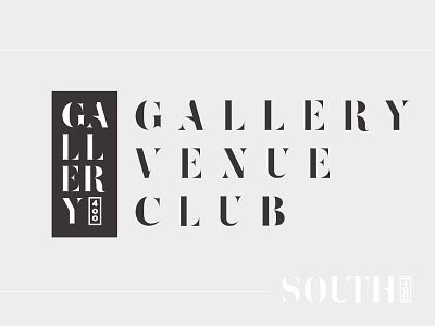 South 400 Type System apartments bodoni commerical development fashion hi rise housing identity real estate typography