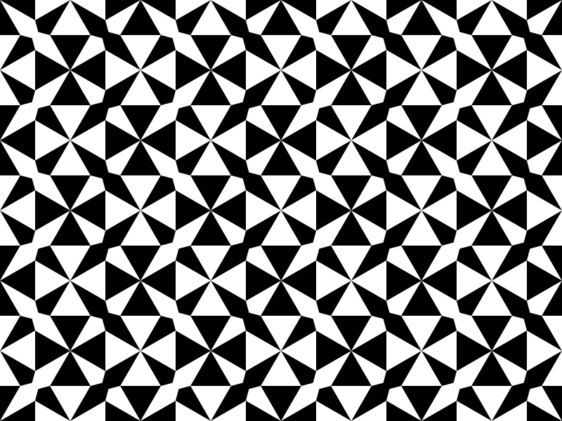 Checkerboard and Triangles ae