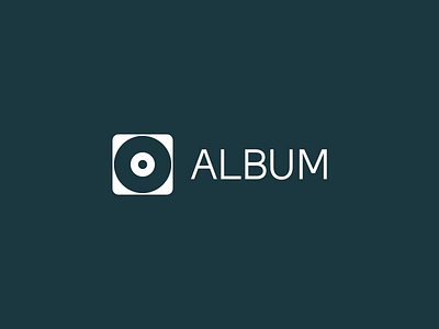 Album album branding cd logo logotype sketch vector