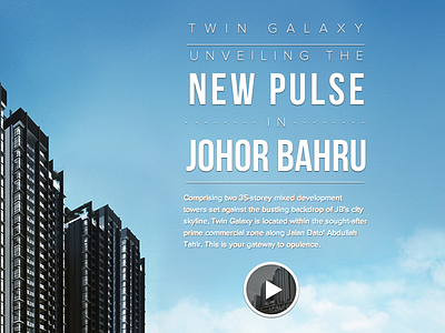 Twin Galaxy condo housing property website