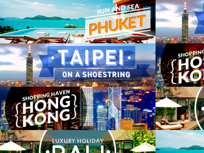 Travelmob Banners by Minitheory on Dribbble