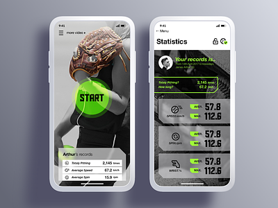 smart softball app design