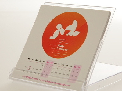 skd desk calendar