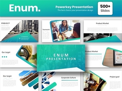 Enum Powerpoint Template