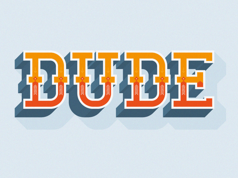 DUDE by Davide Baratta on Dribbble