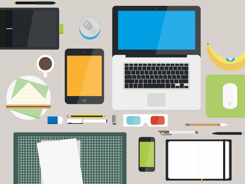 Workspace by Davide Baratta on Dribbble