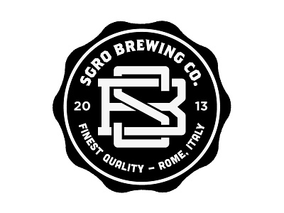 Sgro Brewing badge