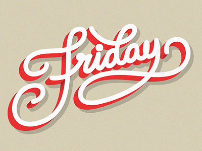 Thanks God it's FRIDAY! lettering letters oh my type ohmytype script type typo typography