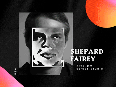 Card interaction 3d animation card hover interaction obey shepard fairey webdesign