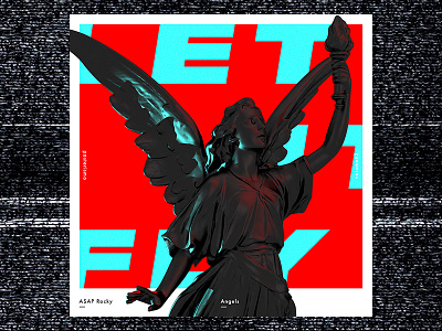 Posterismo - vol 2 3d a$ap angel brutalist hiphop poster rap rocky typography