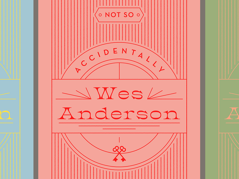 TypoStories - vol 9 accidentally lettering letters poster story type typography vector wes anderson