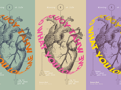 Typostories - Vol 22 anatomic heart illustration lettering letters love type typography vector