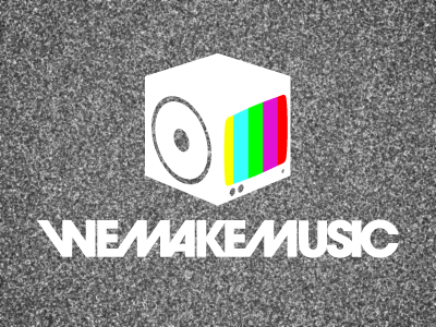 We Make Music logo suggestion avant garde logo music tv