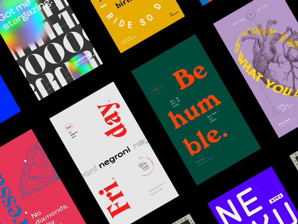 Typostories On Behance By Davide Baratta On Dribbble