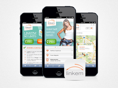 Linkem Mobile Website