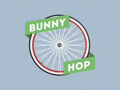 Bunny Hop bike cycling icon illustration sport sports vector wheel
