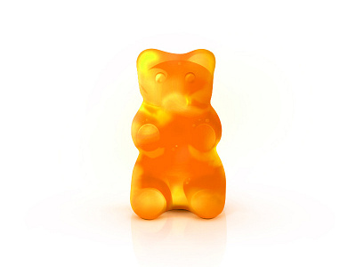 Jelly Bear bear gummy jelly yellow