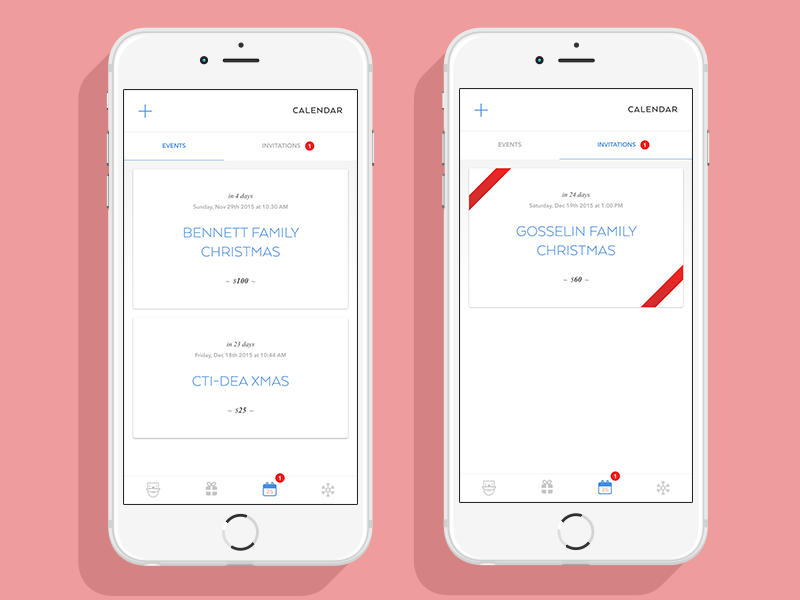 shh-santa-secret-santa-app-events-invitations-by-rich-on-dribbble