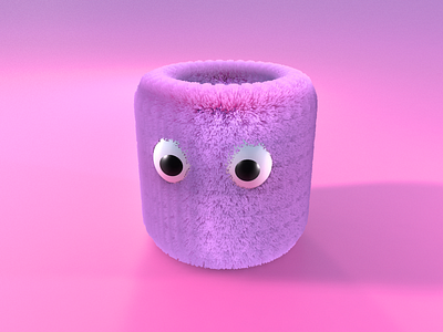 piping monster c4d eyes monster monsters pinping 图标