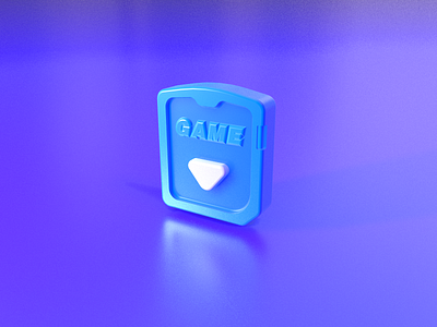 game-card & wallet 3D icon