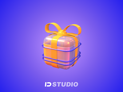 Gift 3D 3d c4d design gift icon illustration 设计
